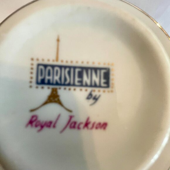PARISIENNE by ROYAL JACKSON  3 piece Set dinnerware porcelain MCM. - Picture 6 of 7